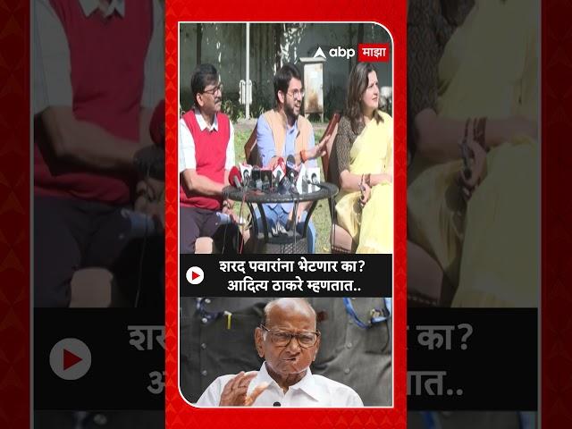 Aaditya Thackeray On Sharad Pawar : शरद पवारांना भेटणार का? आदित्य ठाकरे म्हणतात..