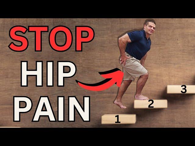 Stop Hip Pain Going Up Stairs with this Simple 3-Step System