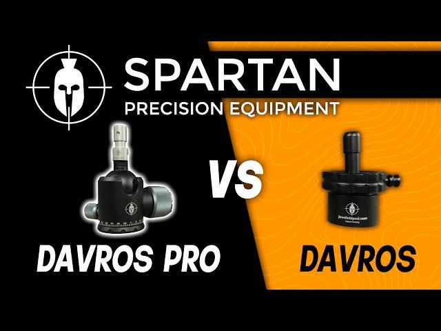 Tripod Ball Head For Shooting - Spartan Davros Vs Davros Pro Gen 2