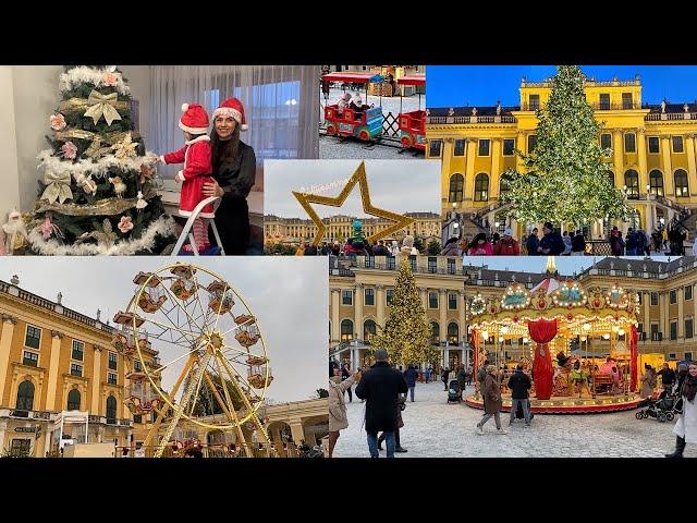 VLOG | Božićna pijaca Schönbrunn + kitimo jelku 