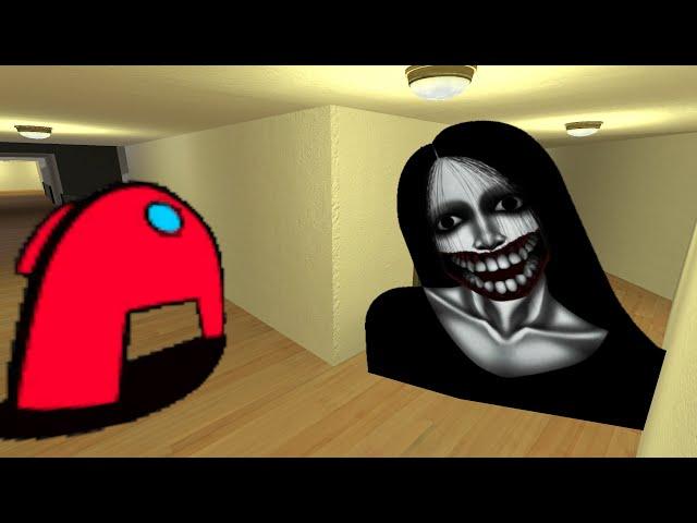 Kuchisake Onna And Scary Among Us Nextbot Gmod