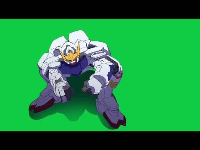 Gundam Barbatos Greenscreen