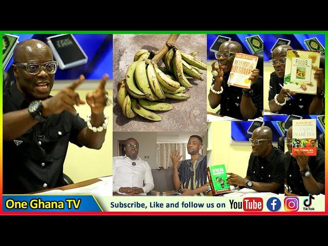 L!ESAngry Ohene Ntim calls for Debate over Doctor on Kofi TV who talked agαinst Plantain & Others..