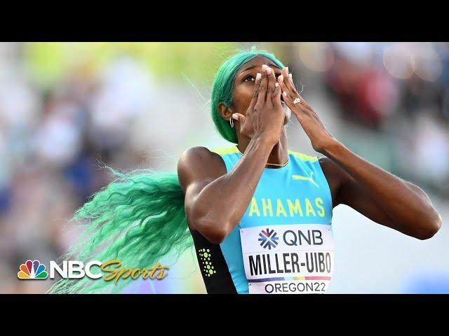 Shaunae Miller-Uibo wins elusive WORLD TITLE with fastest 400m of 2022 | NBC Sports