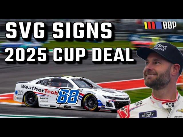 van Gisbergen Officially Signs Full-Time Cup Ride for 2025 | Trackhouse Parts With Zane Smith