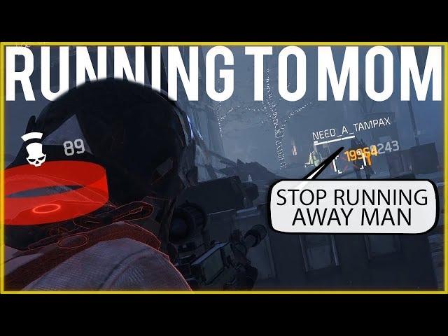 Trash Talker Runs To Mommy!  DZ PVP (The Division 1.8.3)