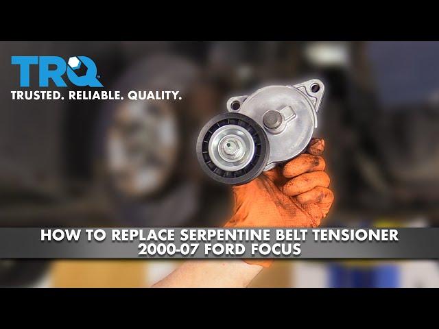 How to Replace Serpentine Belt Tensioner 2000-07 Ford Focus