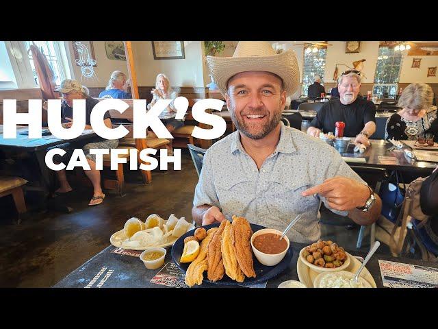 BEST Catfish in Texoma - Huck's, Denison, Texas