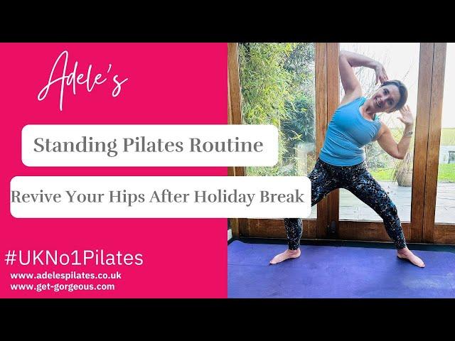 Revive Your Hips: Standing Pilates Routine  #UKNo1Pilates