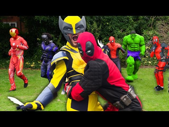Deadpool & Wolverine VS The Avengers!