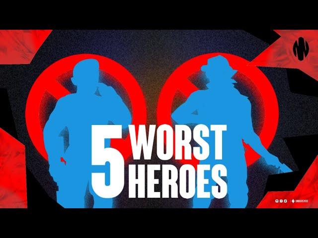 5 BAD Heroes You Should NOT UPGRADE! (BULLET ECHO)