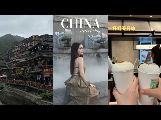 VLOG 中国 | summer in China, traditional dress, cafes, facials, exploring the cities & food | asyayvn