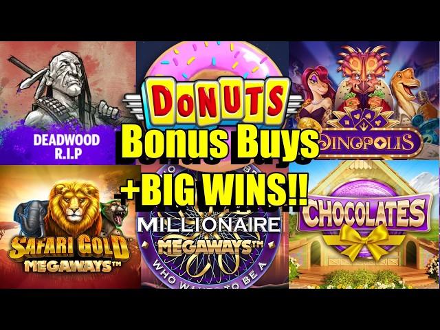 Kevin is Back for 22 Bonus Buys, Deadwood RIP, Safari Gold Megaways & Much More + BIG WINS!!