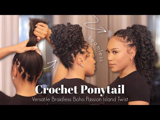 Versatile Crochet Passion Twist Ponytail