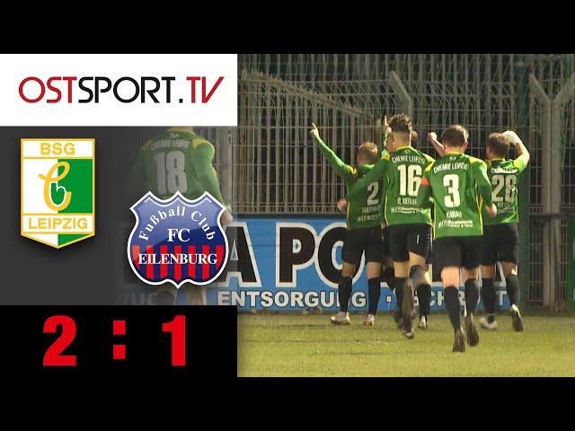 Chemie feiert den AHA-Moment: Chemie Leipzig - Eilenburg 2:1 | RL Nordost | OSTSPORT.TV