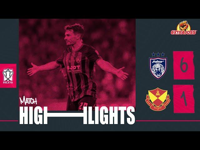 Sorotan Perlawanan: Johor Darul Ta'zim 6-1 Selangor | Final | Piala FA 2024 | #ExtraJoss