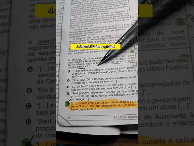 Como fazer questões do Enem sem ler os textos | Profinho da Redação