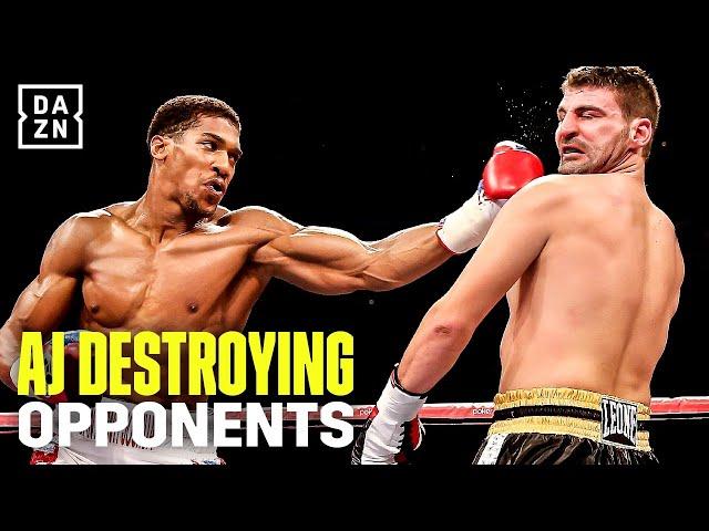 10 MINUTES OF ANTHONY JOSHUA BEING UNSTOPPABLE