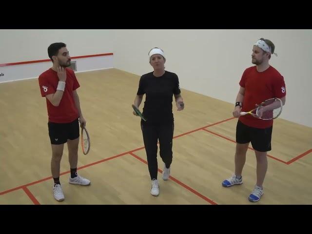 Beginner Level 1 - Summary of the Beginner Level 1  with Pro Squash coach Liz Irving