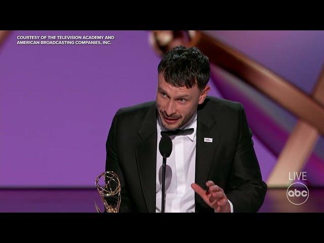 Richard Gadd tells people not to give up during Emmy acceptance speech