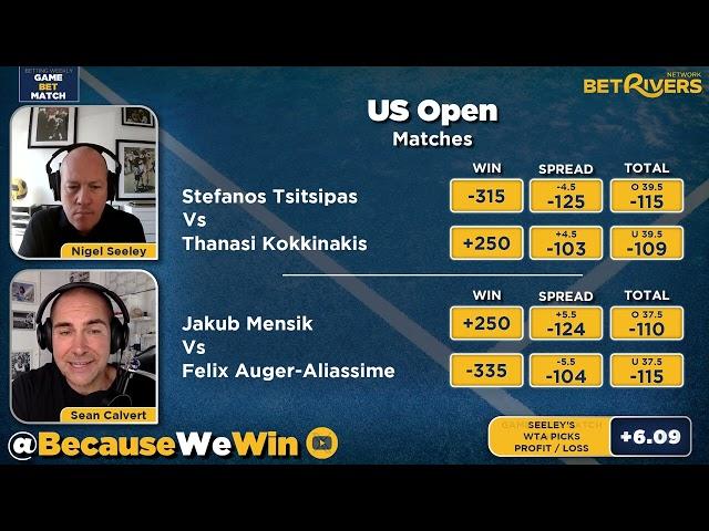 US Open Round 1 Predictions - Early Round Best Bets on Tsitsipas, Korda, Auger-Aliassime