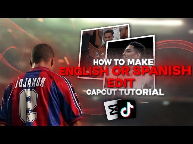 Viral English or Spanish Edit Tutorial on Capcut | How To Make Viral Edit on Capcut