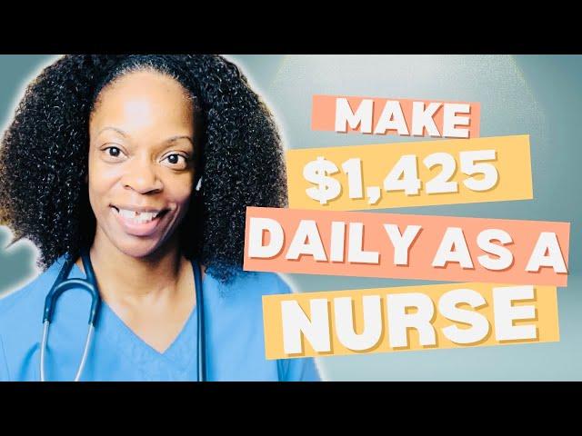 Registered Nurse| Day In The Life of A Home Health Nurse| How I Made $1425.00 In Less Than 8 Hours