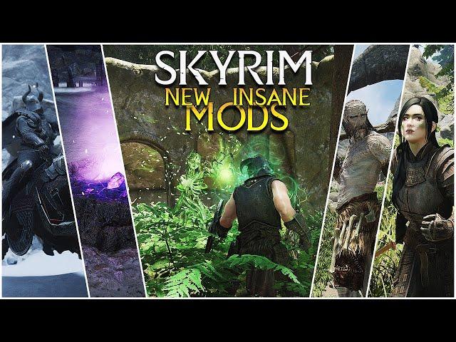 13 INSANE New Skyrim Mods you Have to try IMMEDIATELY!