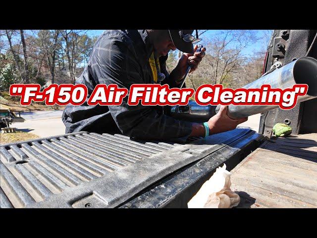 "Cleaning Mt F-150 Air Filter: A Simple Solution to Engine Struggles!"