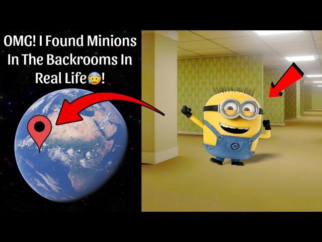 I Found Minions In The Backrooms In Real Life On Google Maps And Google Earth ! (REAL)