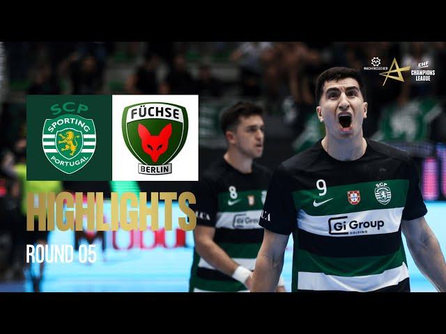 Sporting Portugal  Füchse Berlin | Round 5 | Machineseeker EHF Champions League 2024/25