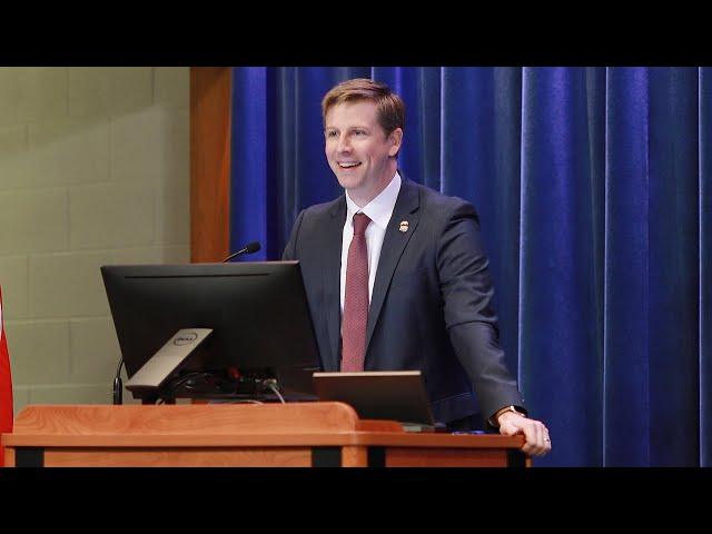 Orientation Address by U.S. Attorney Christopher Kavanaugh ’06