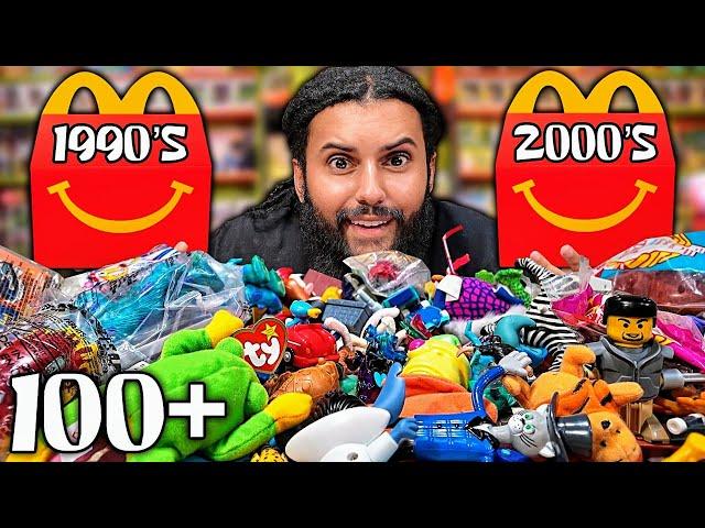 Opening OVER 100 McDonalds Happy Meal Toys From 90/2000s