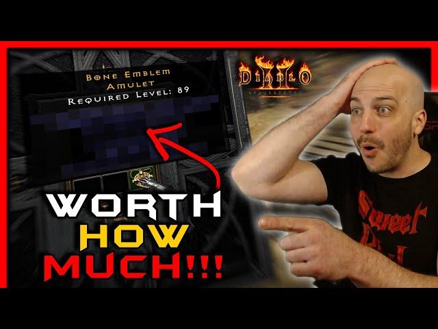 This Amulet is Worth More Than Everything You've Found in Your Life, COMBINED - Diablo 2 Resurrected