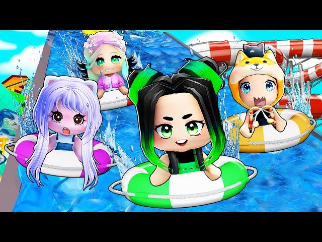 ПРИШЛИ В АКВАПАРК, НО МЫ КРОШКИ! Roblox Robloxian Waterpark