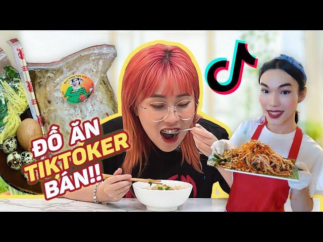 Misthy ăn sạch đồ ăn hot Tiktoker bán. Có món từng bán trên máy bay! WHAT THE FOOD