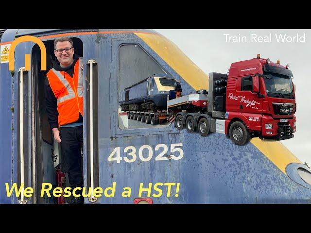 We Rescued a HST Power Car - First Great Western GWR 43025 - Ely to Ruddington - EXTENDED EDITION