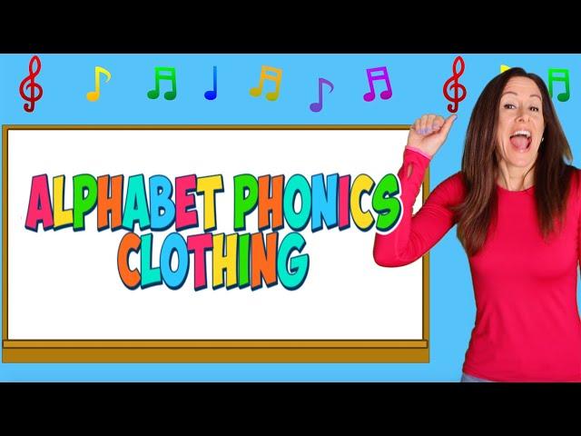 Alphabet Phonics Clothing Phonics for Kids | Sign Language | Jobs Learn to Read Patty Shukla