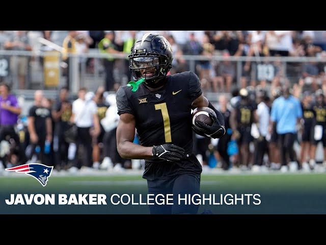 Javon Baker College Highlights, UCF, WR | New England Patriots 2024 NFL Draft Pick