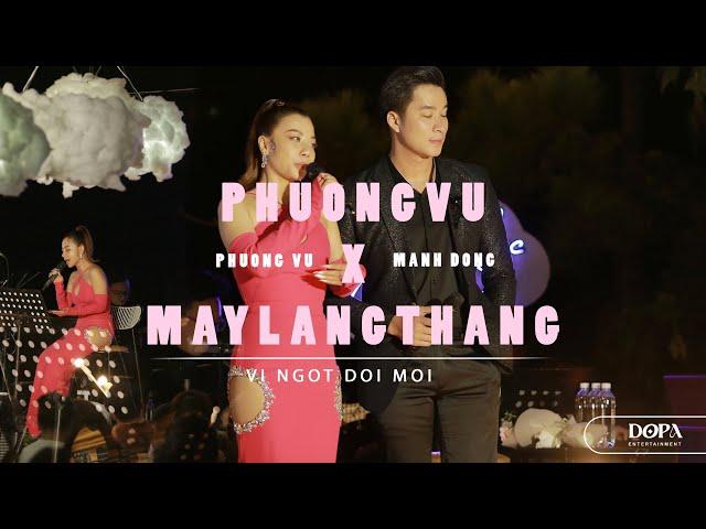 VỊ NGỌT ĐÔI MÔI - PHƯỢNG VŨ ft MẠNH ĐỒNG | Live at @MayLangThangOfficial