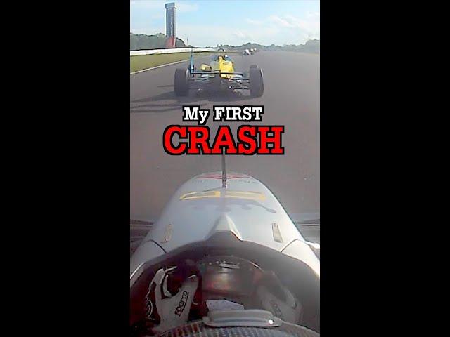 My First CRASH in a RACECAR