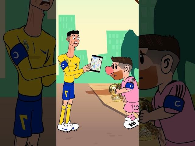 Messi can bring the Golden Ball to Ronaldo??? Messi's unlucky delivery day