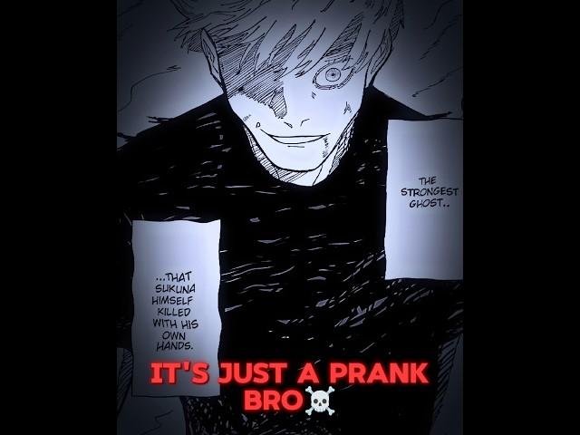 It Was Just a Prank ️ - Gojo Satoru is  Back [ Jujutsu Kaisen Manga Chapter 260 ]