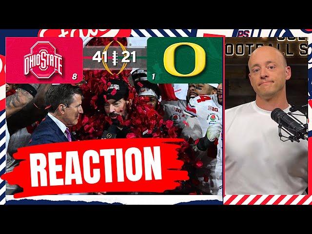 Ohio State Dominates Oregon - Josh Pate Playoff Reaction