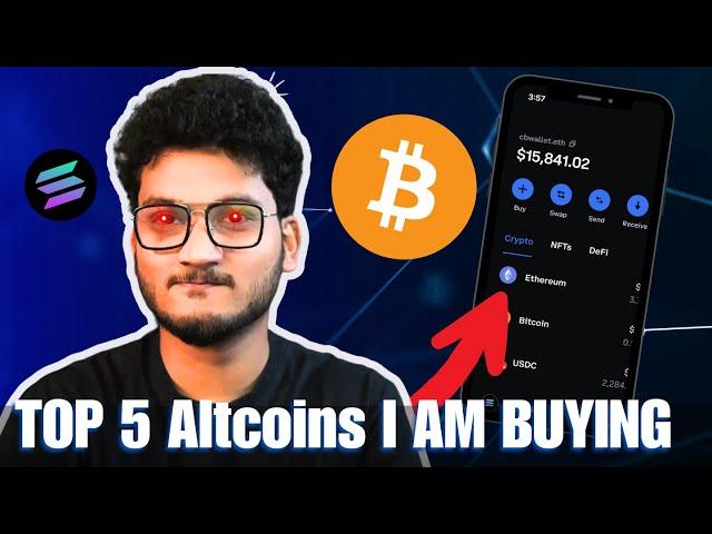  Bitcoin Dumps but I am buying these Altcoins | Top 5 Alts Crypto Market Update