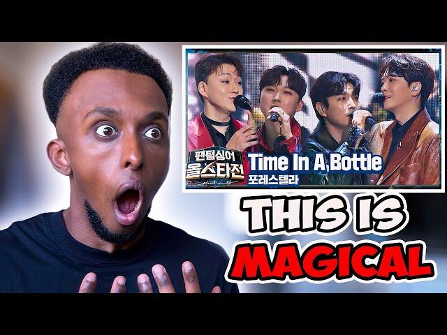 They Can Sing Anything | Forestella/ 포레스텔라 - Time In A Bottle | UK Reaction