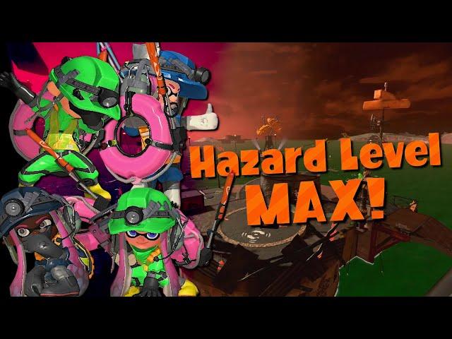 Top Level Salmon Run Team takes on Next Wave [Splatoon 3]