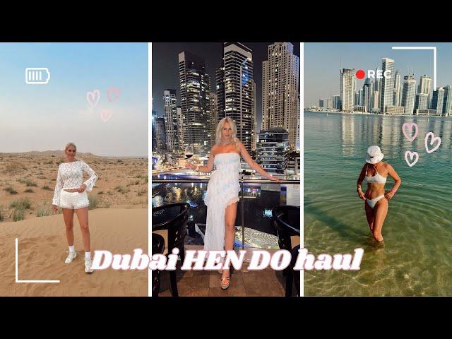 DUBAI HEN DO HAUL | oh polly + sister & seekers + ego + primark + boots