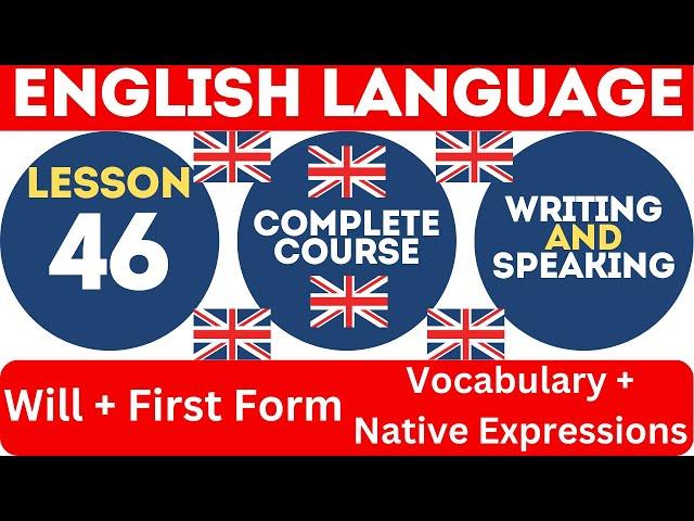 Lesson 46 | English Writing and Speaking | English Grammar | Urdu/Hindi