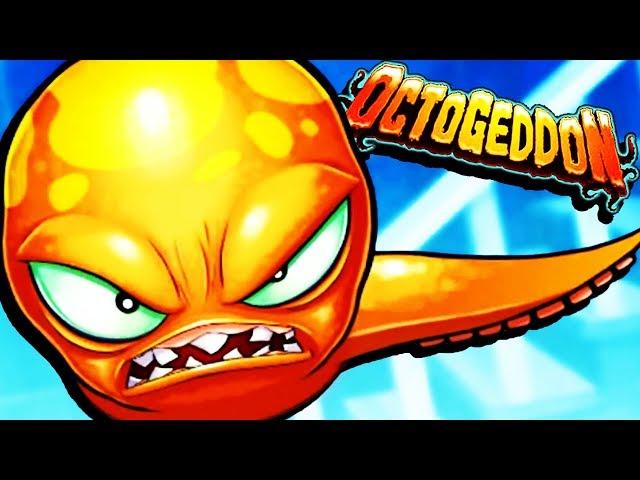 TASTY Octopus DESTROYS EVERYTHING! - Octogeddon Gameplay - Game like Tasty Blue